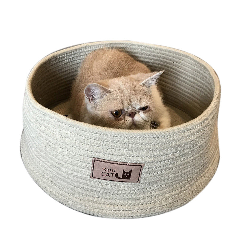small dog kennel round bed for cozy pet naps