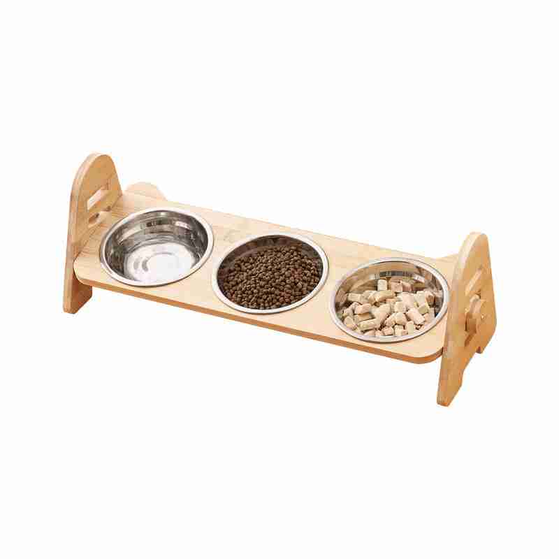 Cervical spine protection pet bowl for cats and dogs