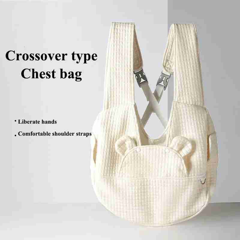 Crossover Chest Bag for Pet Comfort