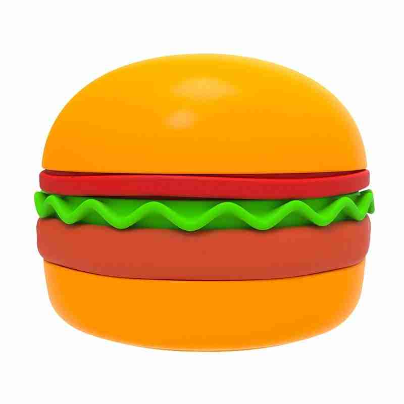 5-in-1 Dog Bowl – Hamburger Style Anti-Choke Slow Feeder