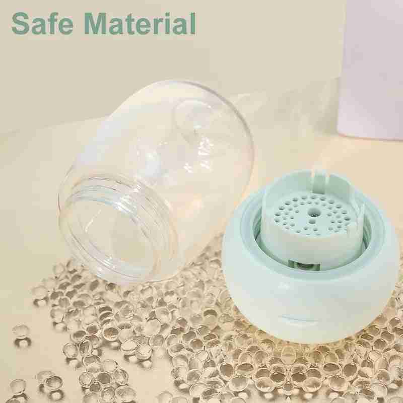 Safe material pet water bottle with bowl for travel