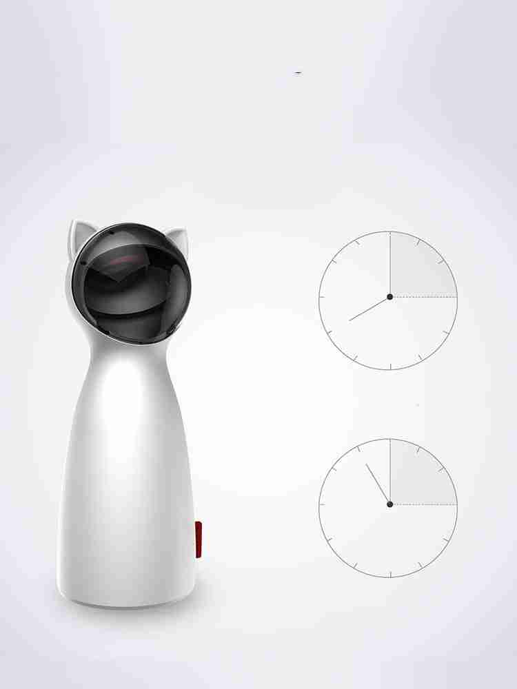 Automatic electric cat toy with laser light for indoor play