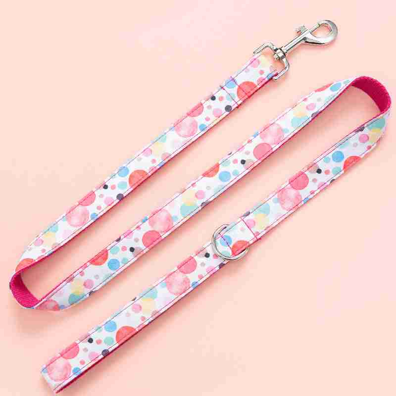 Patterned pet leash