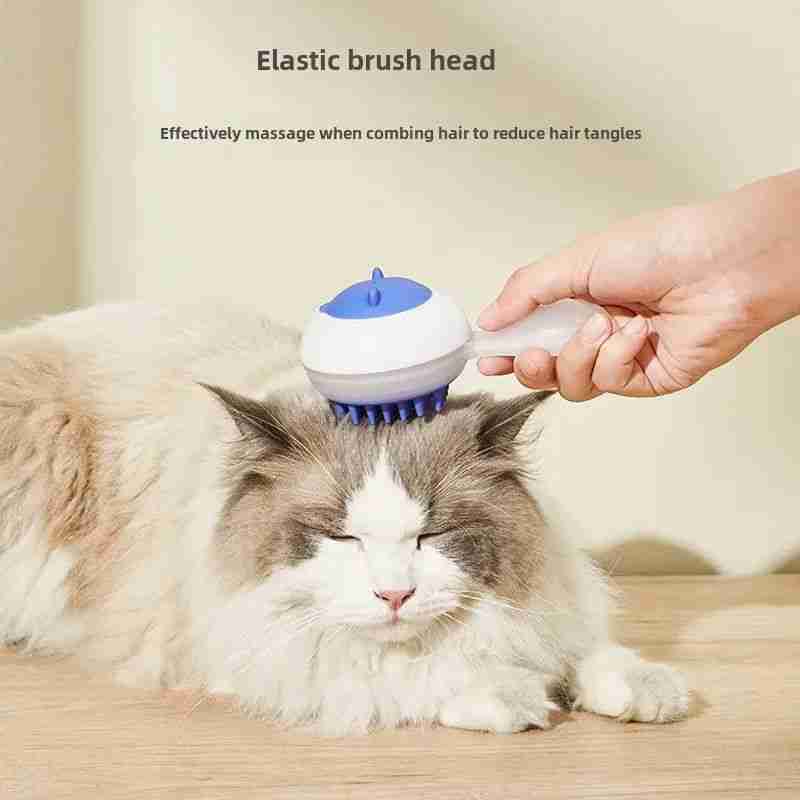 Pet grooming brush