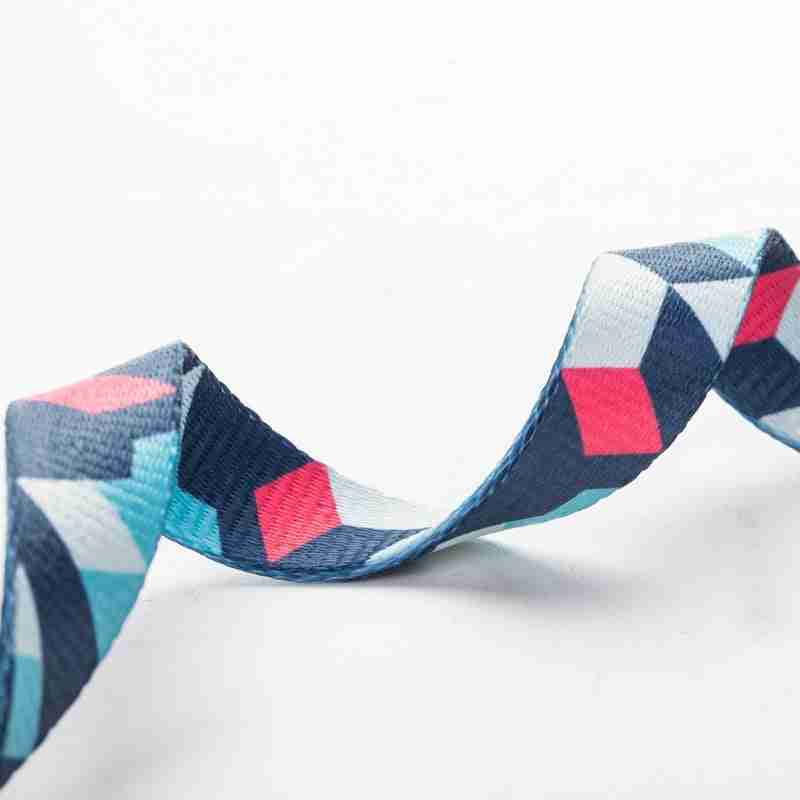 Close-up of colorful pet leash