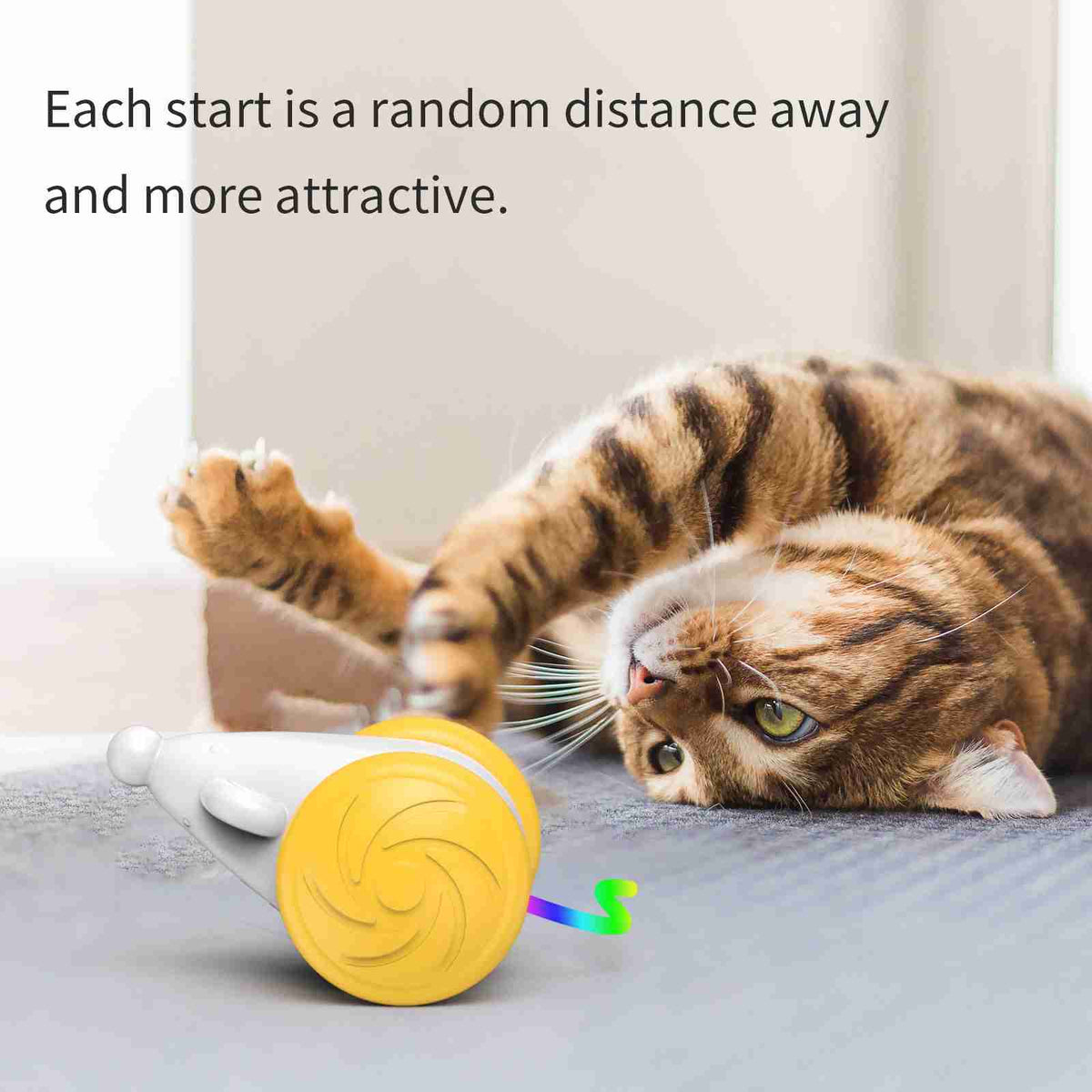 interactive mouse toy for cats – realistic simulation design
