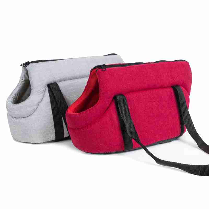 Mesh pet carrier bag