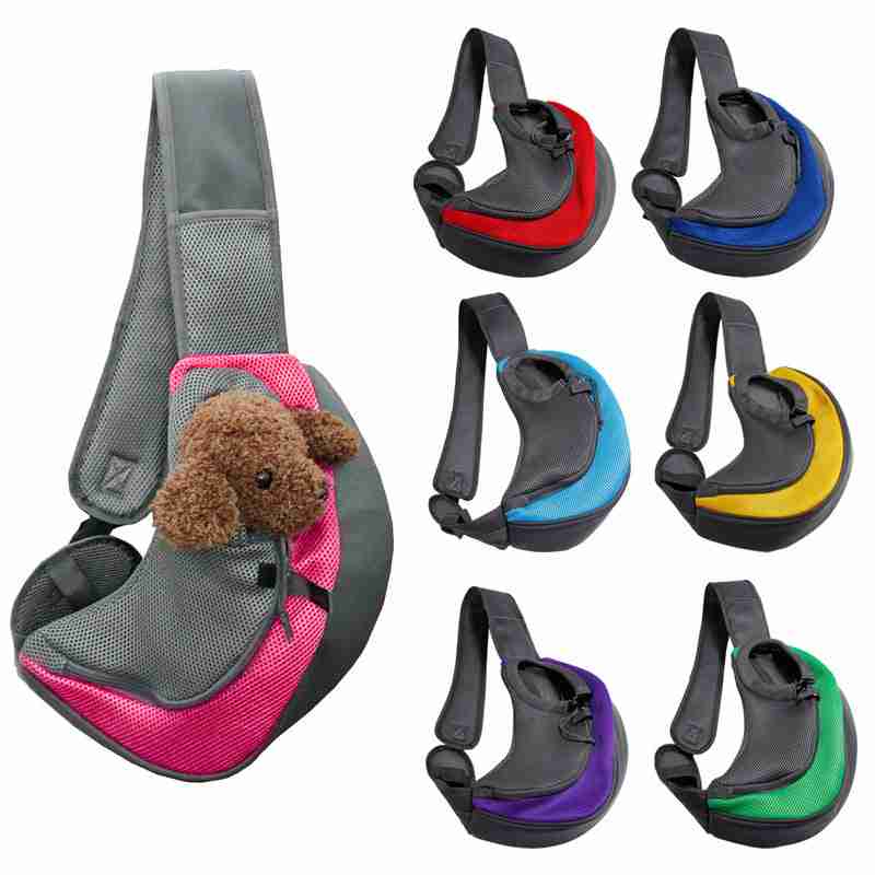 Colorful pet carrier shoulder bags for small pets